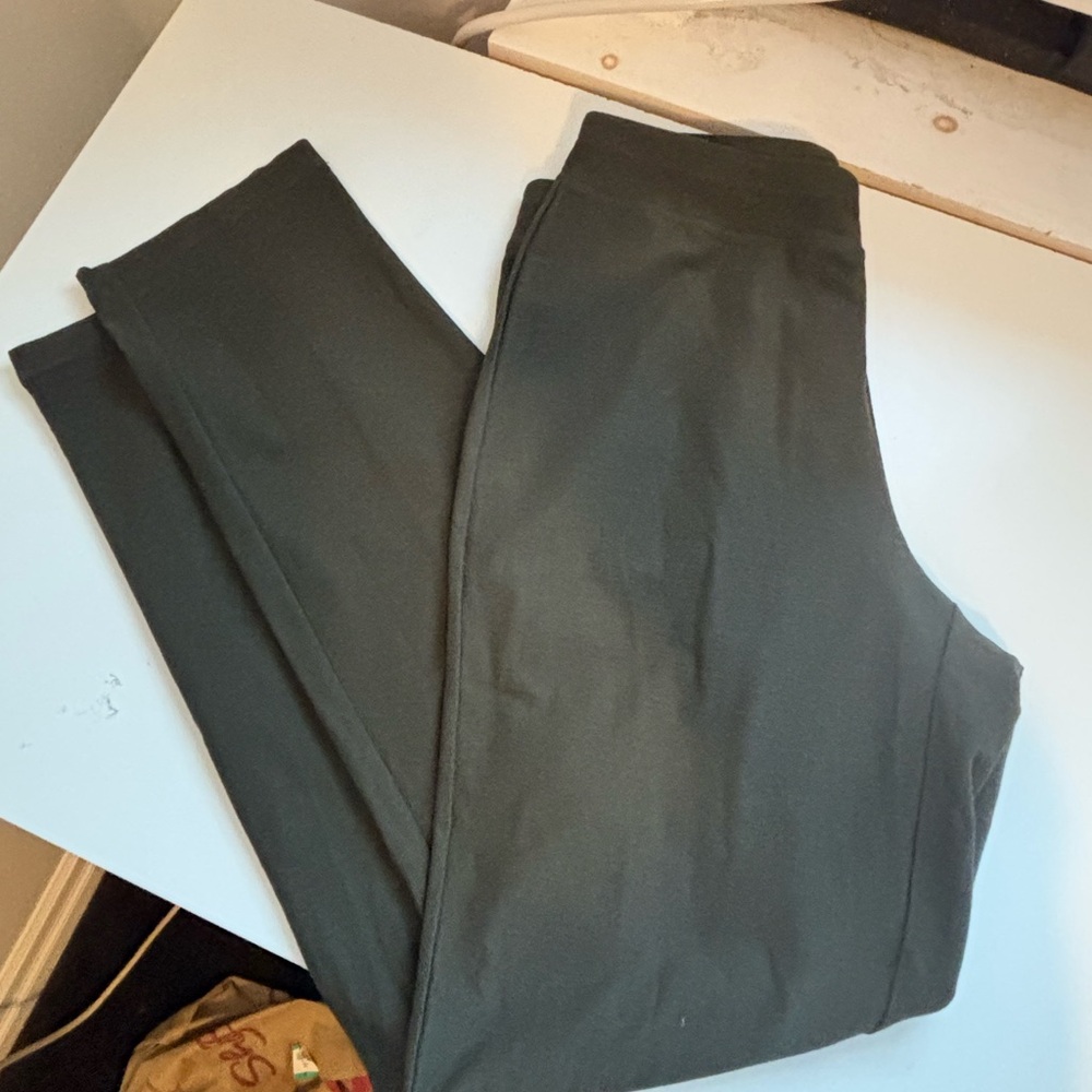 NWT Eileen Fisher Dark Green Pants